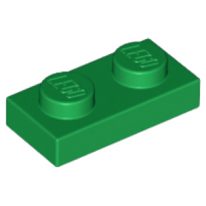 Plaat 1x2 Green